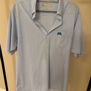 Men's Blue Striped Shirt